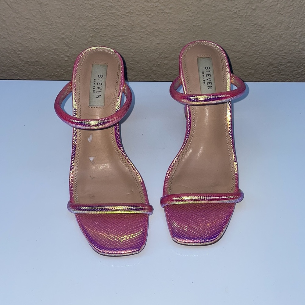 Steven New York Jacee Iridescent SM Sandal - Picture 3 of 9